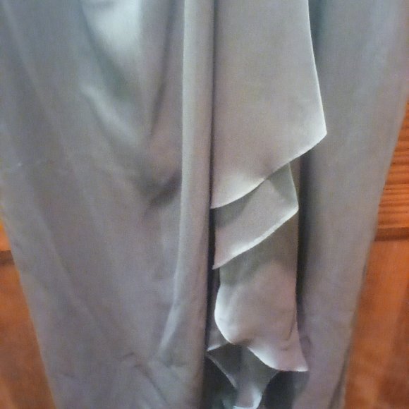 ADRIANNA PAPELL  CHIFFON DRESS W/ BEADS NWT FORMAL WEAR - Picture 8 of 12
